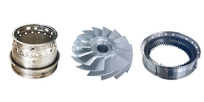 Mecanizado de piezas de motores de aeronaves